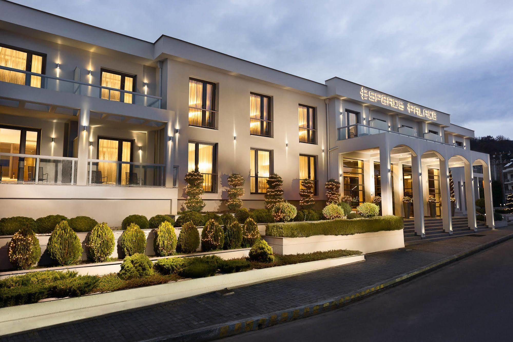 Esperos Palace Luxury & Spa Hotel Kastoria Exterior foto